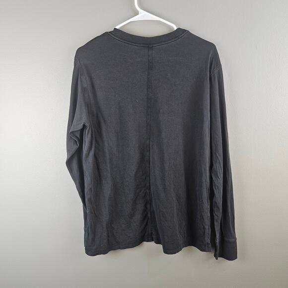 Lululemon Black Long Sleeve Preppy Shirt Size 6 - Picture 2 of 7